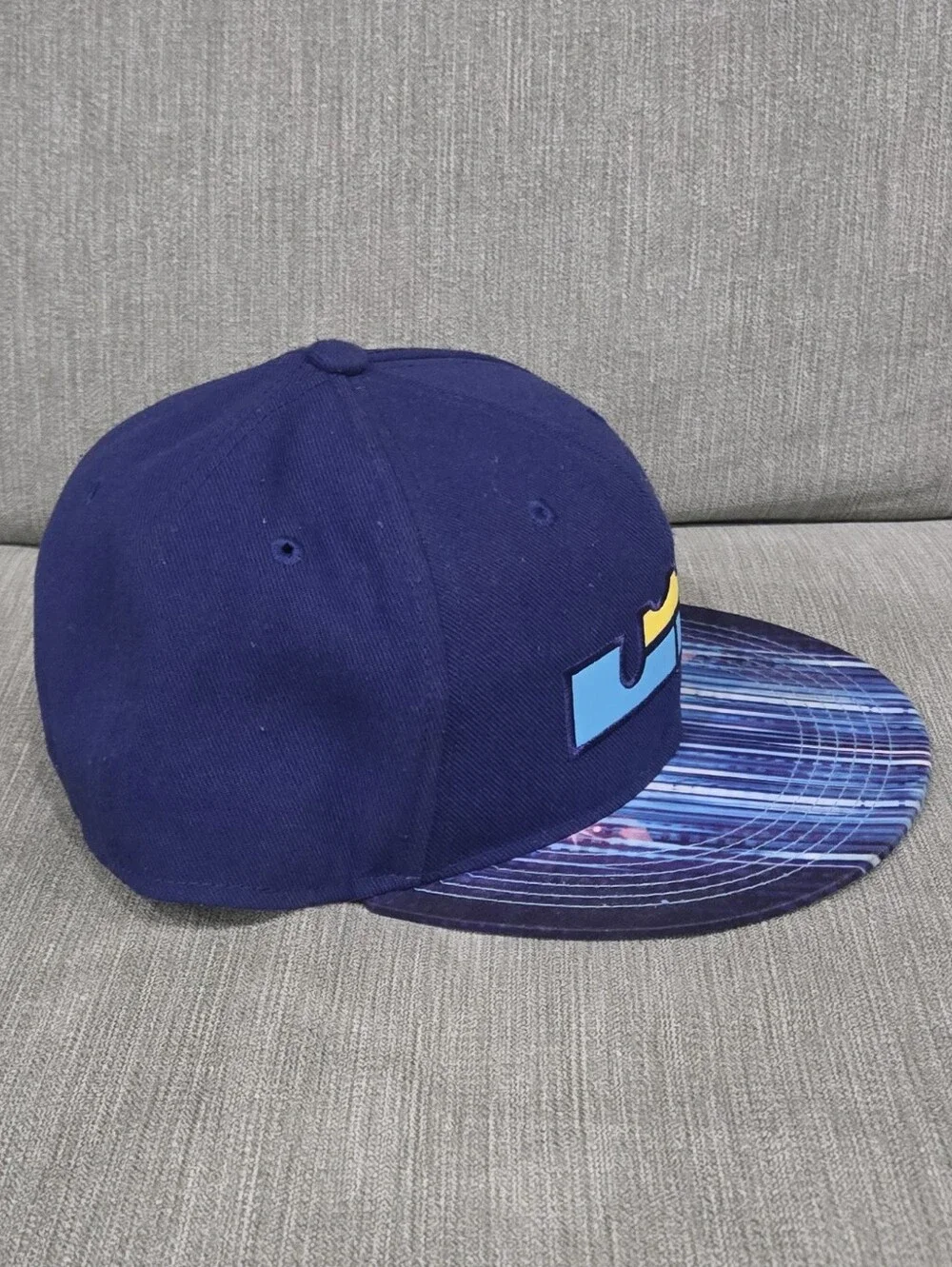 Lebron James Crown Logo Snapback Hat